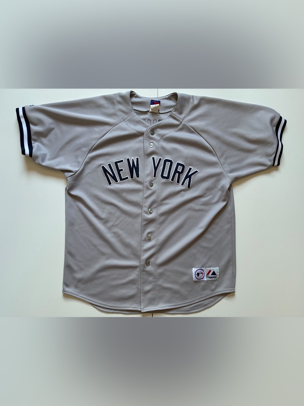 Vintage Majestic New York Yankees Alex Rodriguez Commemorative "MVP" Jersey - XL